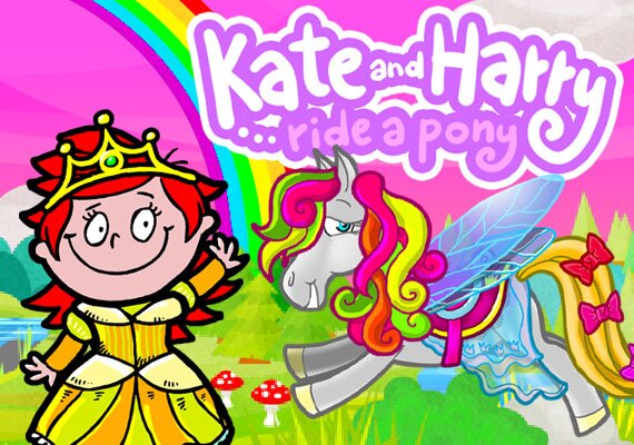 Ponies! Horses! And even a reindeer. Tap 5 times to design one and see Kate and Harry ride it. Create! - Experiment! - Explore! - Interact! - Get rewarded! - Try again! </br> <a href='/files/khpony.html' class='external'> Learn more...</a></br> </br> <center> <a href='https://itunes.apple.com/us/app/ride-a-pony-with-kate-and-harry/id568844022?mt=8' class='external'><img src='_include/img/appstore.png'</a> <a href='https://play.google.com/store/apps/details?id=com.verynicestudio.KHHorse&feature' class='external'><img src='_include/img/google.png'</a>